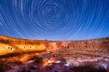 Great Chaco Kiva with time lapse of sky